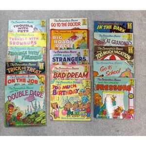 The Berenstain Bears Set of 16 Paperback Books Lot Toddler Kids Learn To Read